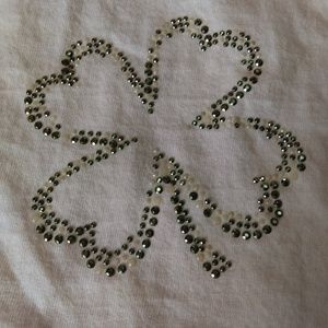 Happy St. Patrick's Day!  Clover sequin t shirt